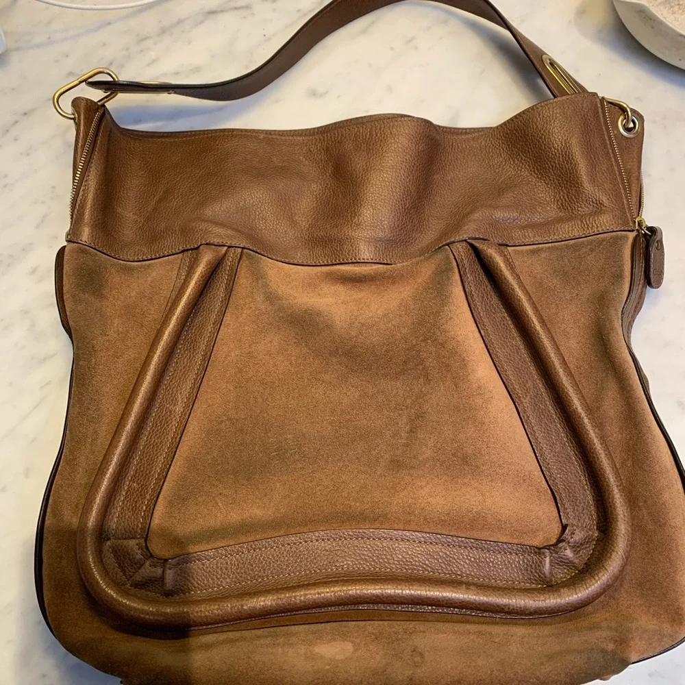 Chloé Brown Leather Shoulder Bag - Picture 6 of 12